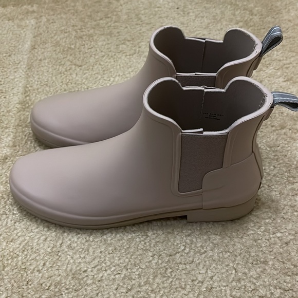 Hunter Original Refined Chelsea Boots Size 11 Color Tan - Picture 5 of 12